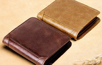 Meeste nahast rahakott lahtritega rahatähtede ja krediitkaartide jaoks