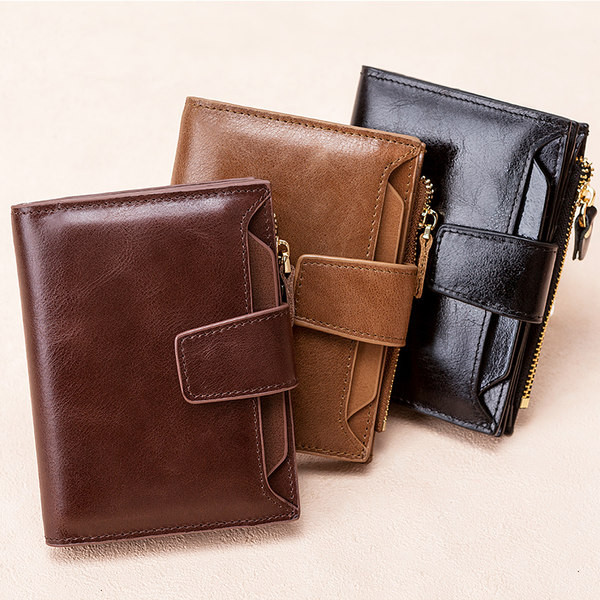 Portofel barbatesc - cu compartiment pentru monede