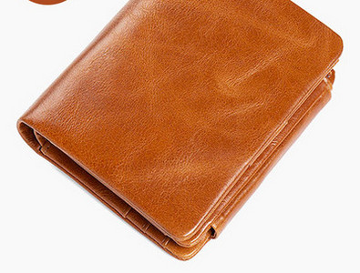 Portofel barbatesc - din piele ecologica in trei culori