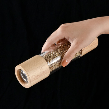 1 τεμ. Εγχειρίδιο αλατοπίπερο Μύλος Μύλος Ξύλου Καρυκεύματα Muller Εργαλεία Μαγειρικής Αξεσουάρ Κουζίνας Μαγειρικά σκεύη Spice Milling Gadget