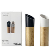 Mori de sare din lemn Rasnita de piper Rasnita portabila pentru condimente Sticle de gatit Noua sosire bucatarie condimente Instrumente de zdrobire