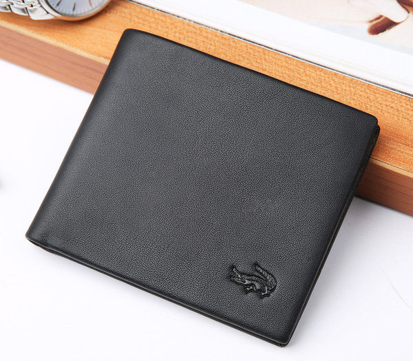 Öko-nahast vabaaja meeste rahakott kaartide ja arvete jaoks