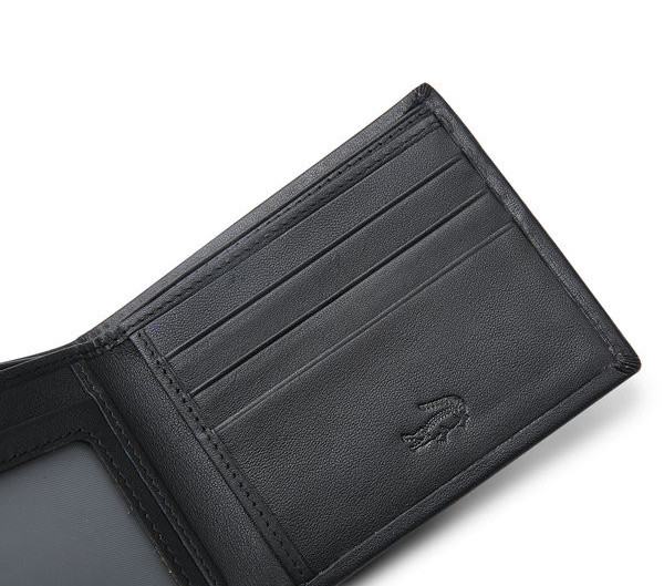 Öko-nahast vabaaja meeste rahakott kaartide ja arvete jaoks