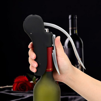 Cork Drill Lifter Kit Σετ εργαλείων κρασιού Foil cutter Αξεσουάρ κουζίνας Ανοιχτήρι κρασιού Μοχλός ανοιχτήρι ανοιχτήρι μπουκαλιών