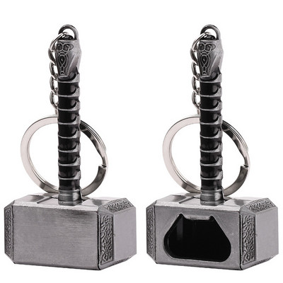 1 tk õllepudeliavajad, Thori kujuga multifunktsionaalne haamer pika varrega pudeliavaja võtmehoidja