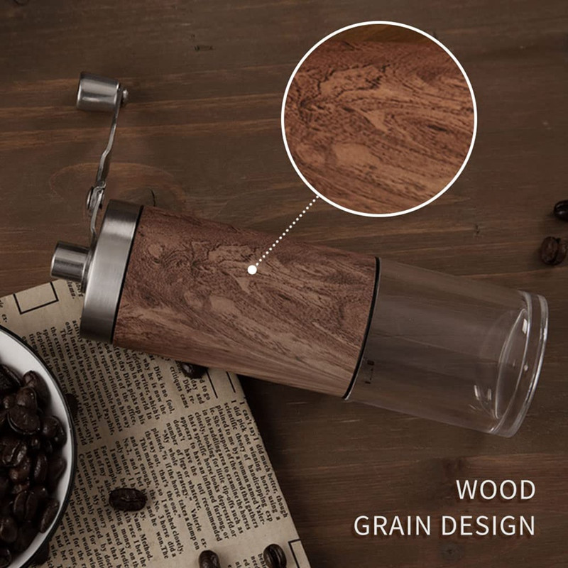 Ručni mlinac za kavu, podesivi keramički stožasti mlin za brušenje, ručni mlin za zrnastu konusnu mlin za kavu, za putovanja, kampiranje itd.