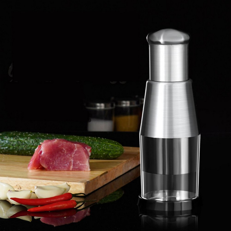 Rezač za češnjak Višenamjenski rezač za češnjak Rezač za povrće Gulilica Ručna sjeckalica za hranu Ručni pljeskajući nož Kuhinjski pribor