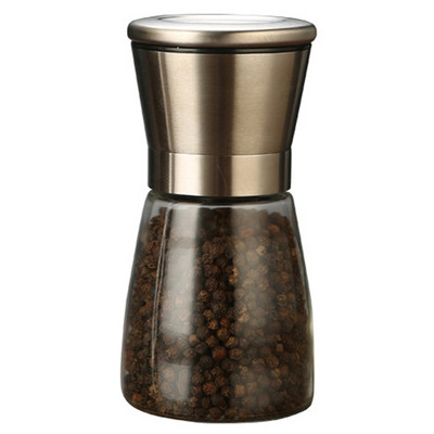 Käsiveski Mugav reguleeritav jämedus Vürtside jahvatamine maitseainepudel köögiveski köögisoola jahvatustööriist