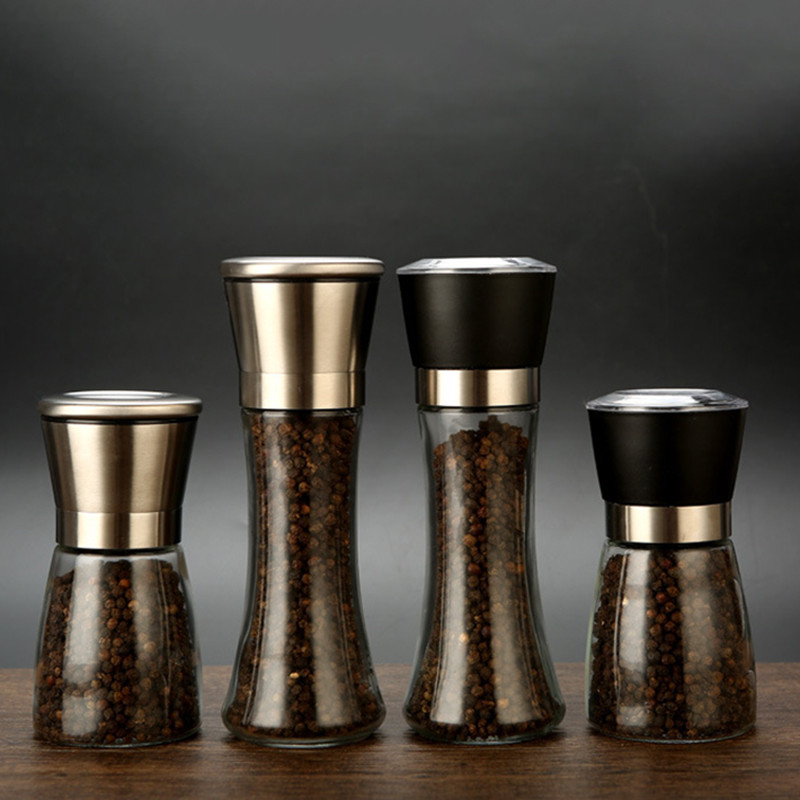 Käsiveski Mugav reguleeritav jämedus Vürtside jahvatamine maitseainepudel köögiveski köögisoola jahvatustööriist