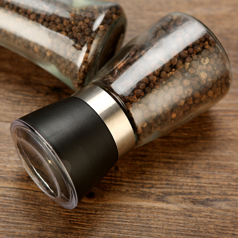 Käsiveski Mugav reguleeritav jämedus Vürtside jahvatamine maitseainepudel köögiveski köögisoola jahvatustööriist