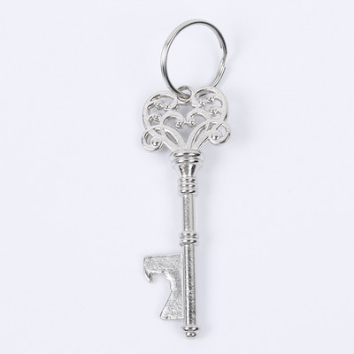 Võtmekujuline pudeliavaja võtmehoidja tsingisulamist vase hõbedane võtmehoidja õlupurk Unikaalne loominguline kingitus Koduköögi tarvikud vidin