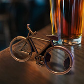 Pudeliavaja Creative Alloy Beer Bike isadepäevaks sünnipäevakingitus Bike Decor Köögividinad Veinitarvikud Õlleavaja