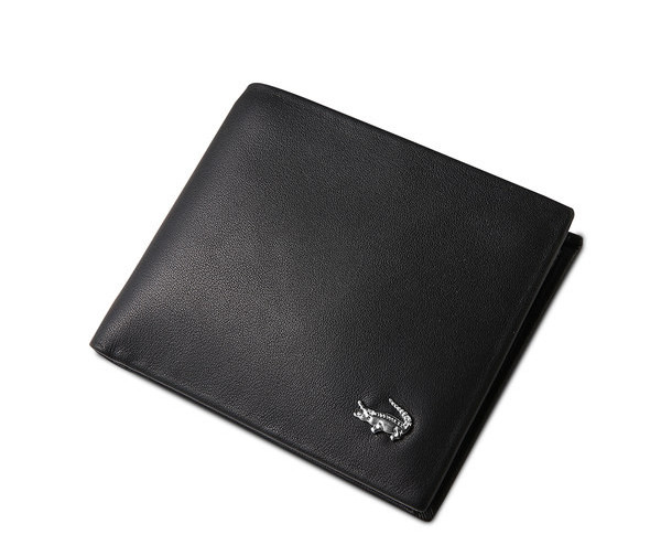 Moderan muški novčanik od eko kože sa metalnim elementom