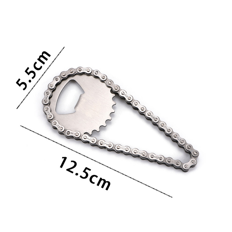 1 tk Creative Jalgrattakett Pudeliavaja baar Joogid Õlle Tööriistad Uudsus Õllekorgi avaja Köögitarvikud