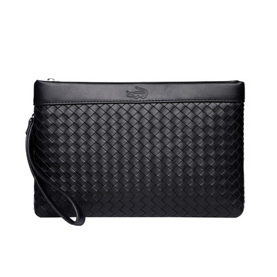 Model nou portofel barbatesc cu fermoar si maner