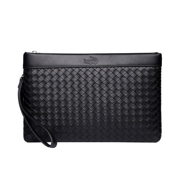 Model nou portofel barbatesc cu fermoar si maner