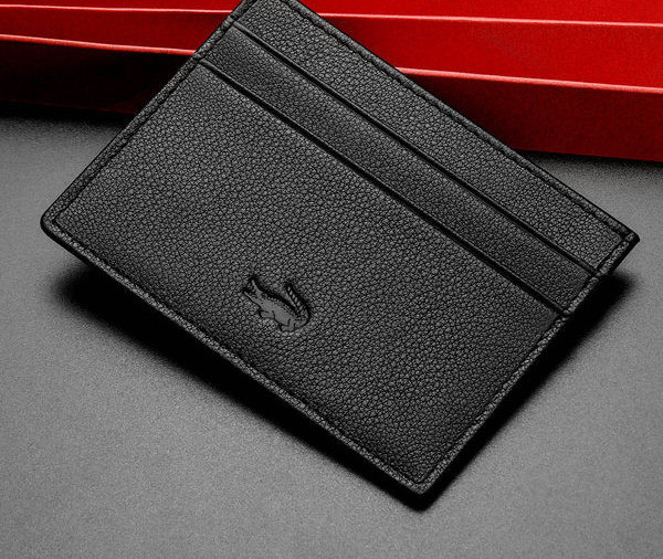 Portofel barbatesc din piele cu compartimente pentru bancnote si carduri de credit