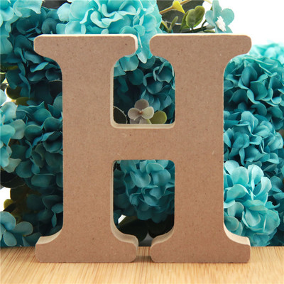 1tk 10cm puidu värv puidust tähed tähestik DIY sõna kiri kunst Käsitöö Seisev nimi Disain Peo pulm Kodukaunistus 3,94 tolli