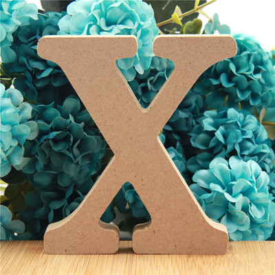 1tk 10cm puidu värv puidust tähed tähestik DIY sõna kiri kunst Käsitöö Seisev nimi Disain Peo pulm Kodukaunistus 3,94 tolli