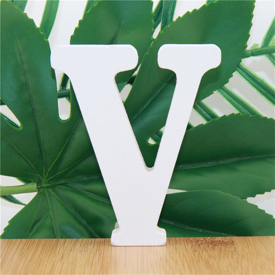 1 vnt. 10 cm medinės raidės Abėcėlė Žodis Raidė Balta Vardas Dizainas Menas Amatai Stovi „Pasidaryk pats“ Gimtadienio vestuvės namų dekoras 3,94 colio