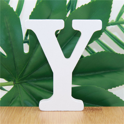 1 vnt. 10 cm medinės raidės Abėcėlė Žodis Raidė Balta Vardas Dizainas Menas Amatai Stovi „Pasidaryk pats“ Gimtadienio vestuvės namų dekoras 3,94 colio