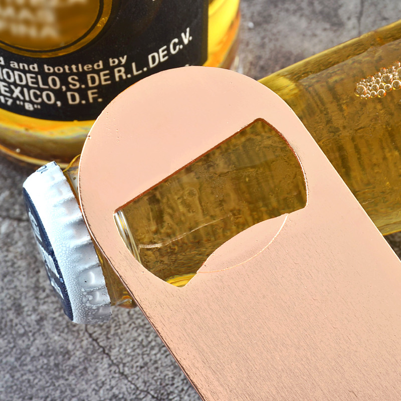 Set de 2 mărimi 1 Deschizător de sticle de bere As de pică Deschizător de capac de sticle cu viteză plată din oțel inoxidabil Dispozitiv de îndepărtare a lamei de bară Instrument de bucătărie