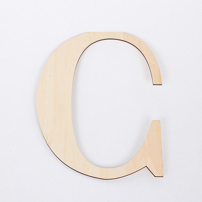 30CM PRADŽIA Anglų abėcėlė Mediena Didelės dekoratyvinės raidės namo hebrajų kalba Medinės raidės Svetainės Namo sienų apdaila