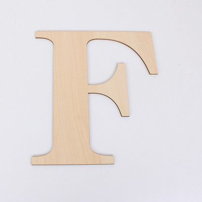 30CM PRADŽIA Anglų abėcėlė Mediena Didelės dekoratyvinės raidės namo hebrajų kalba Medinės raidės Svetainės Namo sienų apdaila