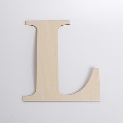 30CM PRADŽIA Anglų abėcėlė Mediena Didelės dekoratyvinės raidės namo hebrajų kalba Medinės raidės Svetainės Namo sienų apdaila