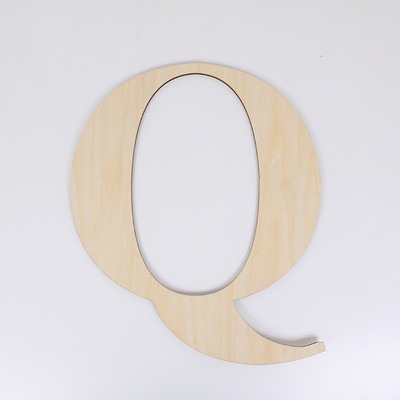 30CM PRADŽIA Anglų abėcėlė Mediena Didelės dekoratyvinės raidės namo hebrajų kalba Medinės raidės Svetainės Namo sienų apdaila