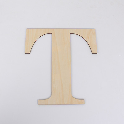 30CM PRADŽIA Anglų abėcėlė Mediena Didelės dekoratyvinės raidės namo hebrajų kalba Medinės raidės Svetainės Namo sienų apdaila