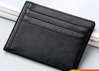 Portofel din piele cu compartiment pentru carduri de credit