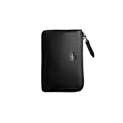 Portofel barbatesc din piele ecologica cu inchidere metalica