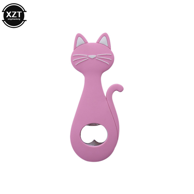 Ofertă fierbinte Deschidetor de sticle magnetic pentru frigider Deschidetor de sticle de bere din desene animate Deschidetor de sticle de bere magnetic pentru decorare pentru pisici