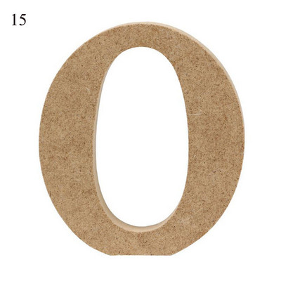 26 raidės „pasidaryk pats“ storas medinis vestuvių dekoravimas Namų dekoravimas 10 cm „AZ Letter High“ Medinės raidės Menas Amatai Statomas namų dekoras