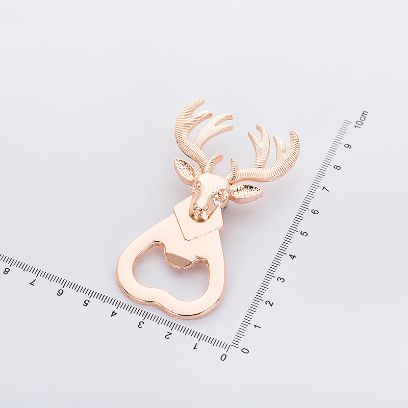 Cadou de Crăciun Deschizător de sticle Cap de cerb Deschizător de sticle de bere Nuntă Ziua de naștere Giveaway Mic cadou pentru oaspeți