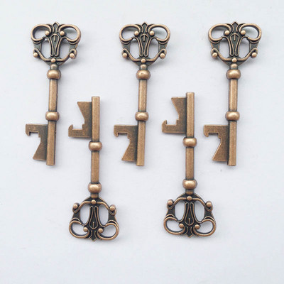 5 τμχ Μεταλλικός σκελετός ανοιχτήρι για μπουκάλια Σκελετός ανοιχτήρι μπουκαλιών Μπομπονιέρα γάμου Δώρα καλεσμένων Ρουστίκ διακόσμηση γάμου