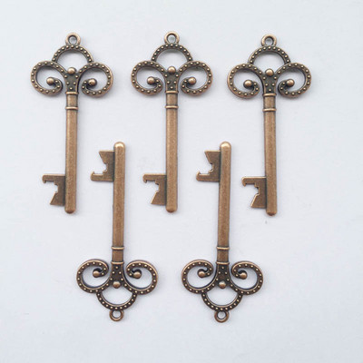 5 τμχ Μεταλλικός σκελετός ανοιχτήρι για μπουκάλια Σκελετός ανοιχτήρι μπουκαλιών Μπομπονιέρα γάμου Δώρα καλεσμένων Ρουστίκ διακόσμηση γάμου