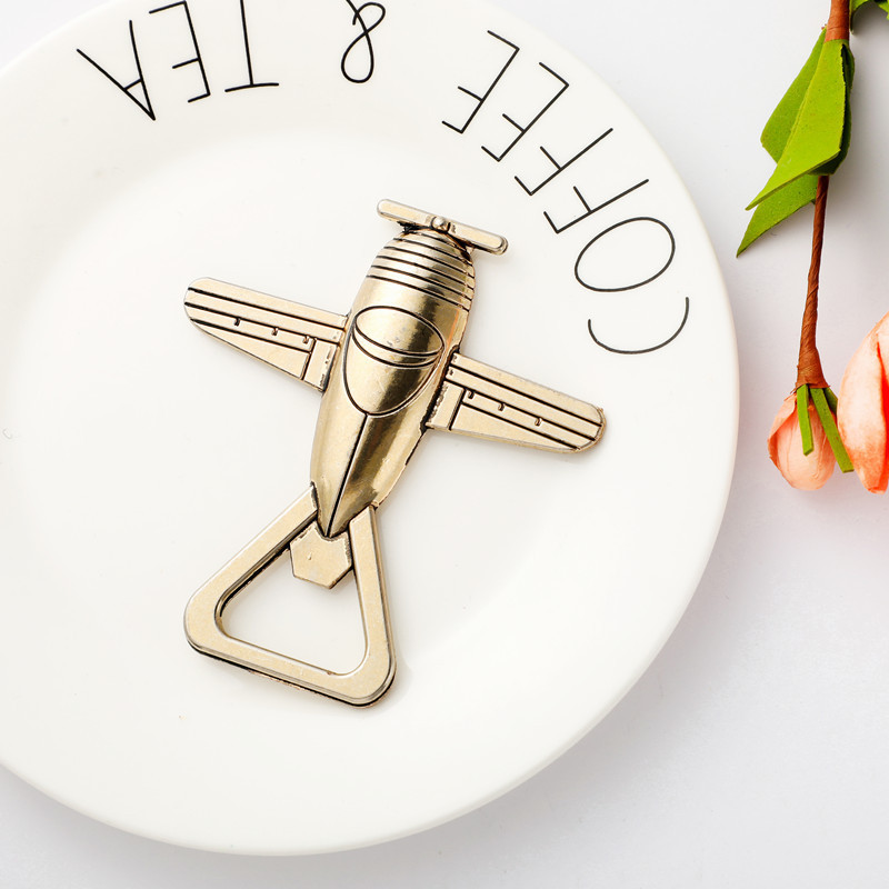 Bronze Helicopter Shape Beer Bottle Opener Personality Alloy Μικρά δώρα γάμου για τους επισκέπτες Διακόσμηση μπαρ Ανοιχτήρι Κουζίνα Gadgets