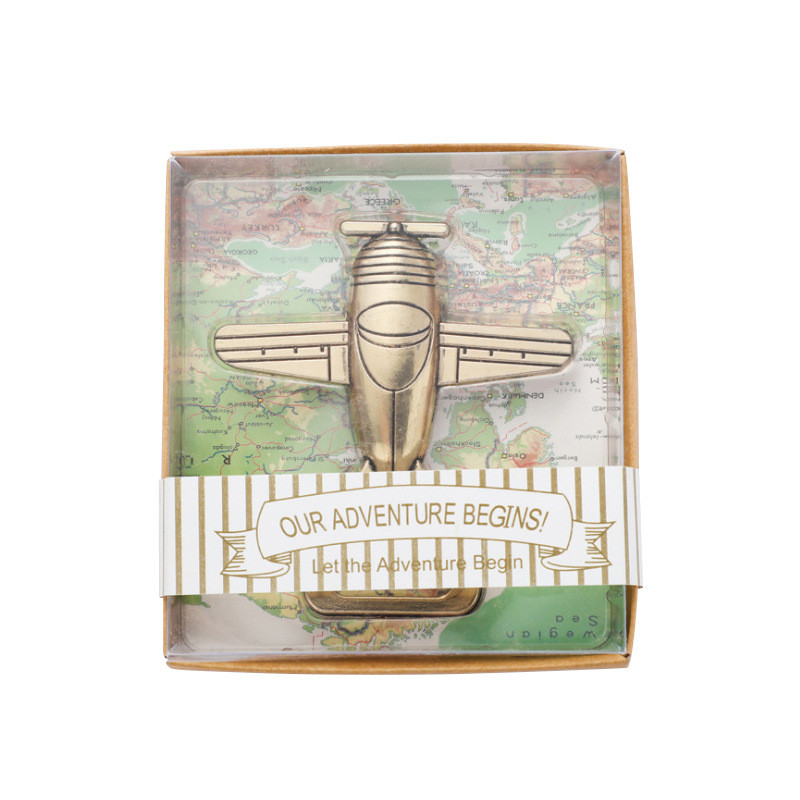 Bronze Helicopter Shape Beer Bottle Opener Personality Alloy Μικρά δώρα γάμου για τους επισκέπτες Διακόσμηση μπαρ Ανοιχτήρι Κουζίνα Gadgets