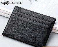 Portofel pentru documente din piele pentru bărbați