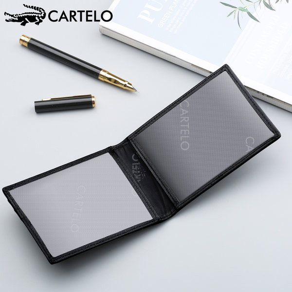 Portofel pentru documente din piele pentru bărbați