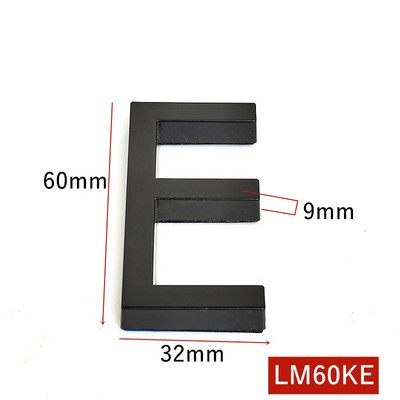 5,8 cm 3D lipnios modernios durų numerio lentelės durų lentelės numeris namo numeris viešbučio kambario adreso skaitmenys lipduko ženklo etiketė „pasidaryk pats“