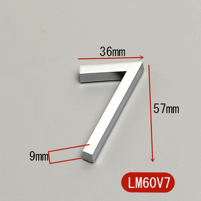 5,8 cm 3D lipnios modernios durų numerio lentelės durų lentelės numeris namo numeris viešbučio kambario adreso skaitmenys lipduko ženklo etiketė „pasidaryk pats“