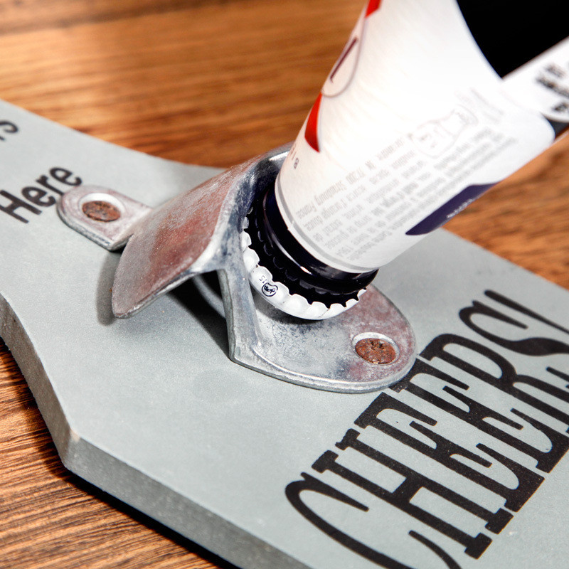 Otvarač za limenke Kreativnost Vintage zidni otvarač za boce Zidni bar Otvarač za staklene boce piva Uređenje doma Kuhinjski alati