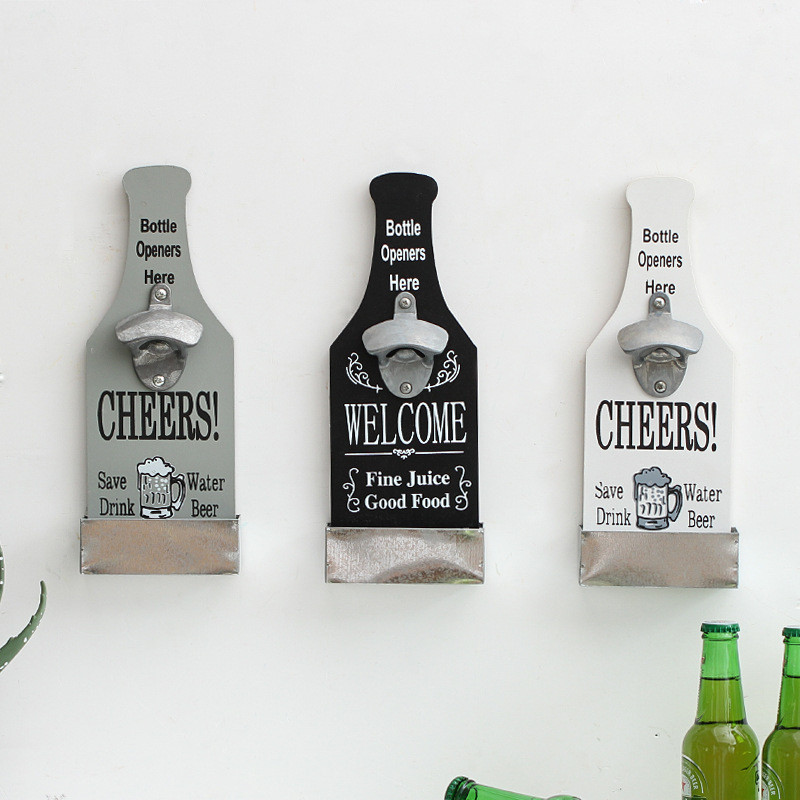 Otvarač za limenke Kreativnost Vintage zidni otvarač za boce Zidni bar Otvarač za staklene boce piva Uređenje doma Kuhinjski alati
