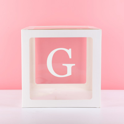 30cm Μεγάλα Διακοσμητικά Γράμματα ΑΩ Κουτί Όνομα μωρού Μπαλόνι Κουτί Μπαλόνι Ντους Διακόσμηση πάρτι 1ου Γενέθλια Letras Decorativas