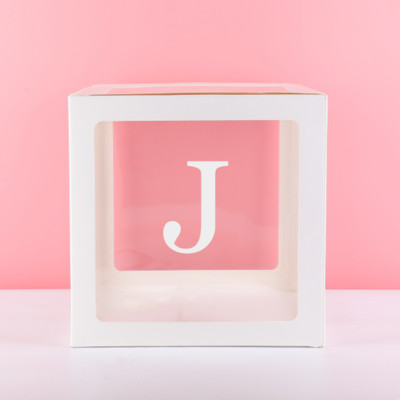 30cm Μεγάλα Διακοσμητικά Γράμματα ΑΩ Κουτί Όνομα μωρού Μπαλόνι Κουτί Μπαλόνι Ντους Διακόσμηση πάρτι 1ου Γενέθλια Letras Decorativas