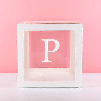 30cm Μεγάλα Διακοσμητικά Γράμματα ΑΩ Κουτί Όνομα μωρού Μπαλόνι Κουτί Μπαλόνι Ντους Διακόσμηση πάρτι 1ου Γενέθλια Letras Decorativas