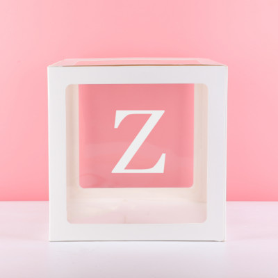 30cm Μεγάλα Διακοσμητικά Γράμματα ΑΩ Κουτί Όνομα μωρού Μπαλόνι Κουτί Μπαλόνι Ντους Διακόσμηση πάρτι 1ου Γενέθλια Letras Decorativas